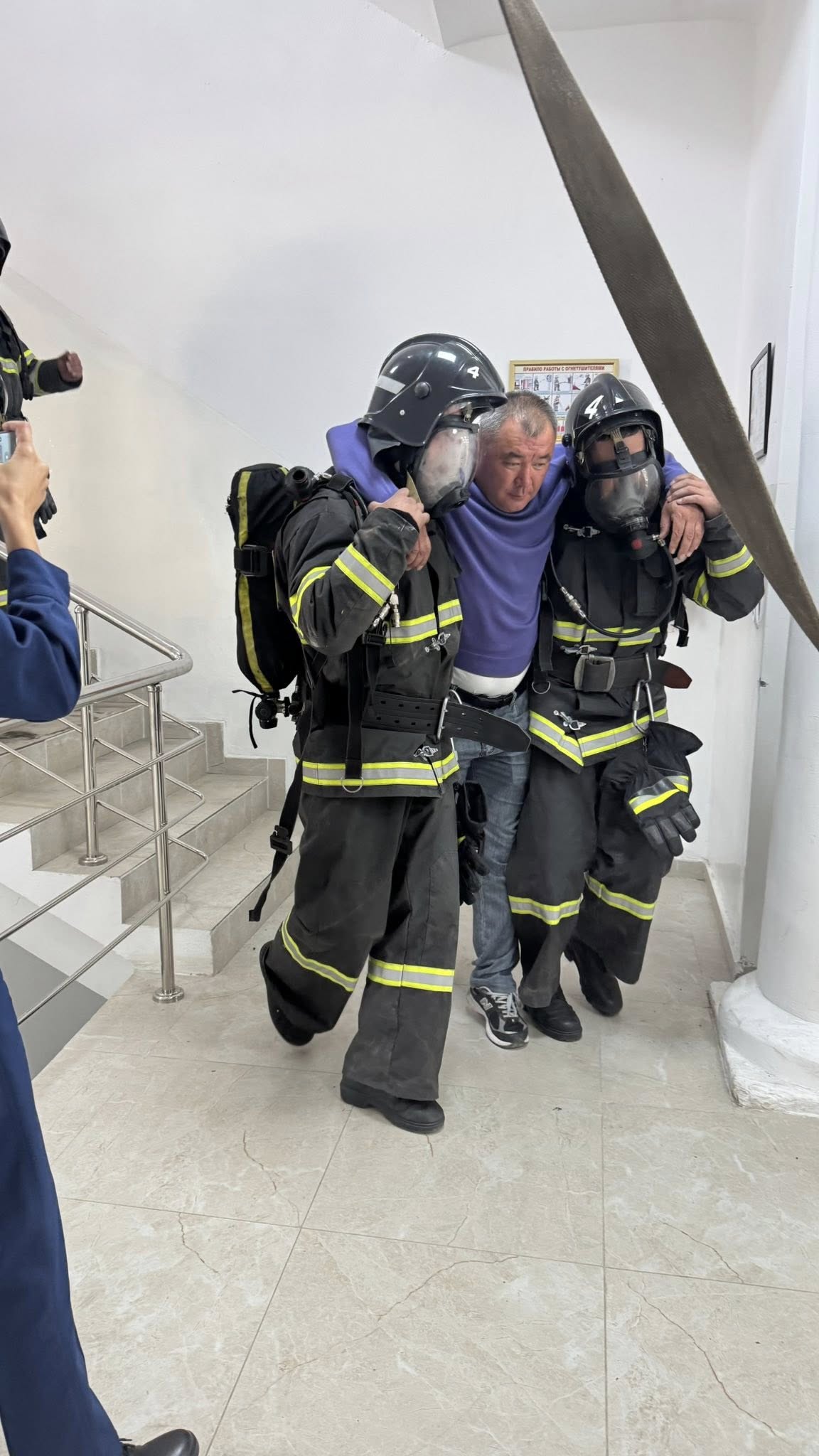 В КГУ им. И. Арабаева прошли масштабные учения по снижению риска бедствий